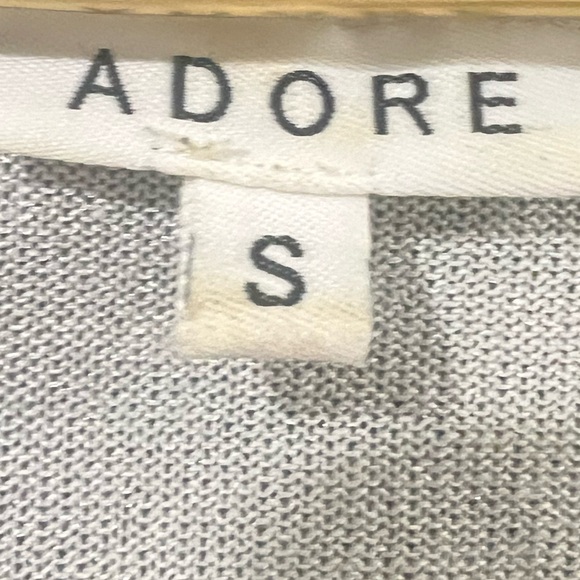 Adore Black and Olive Floral Cardigan - Picture 4 of 8